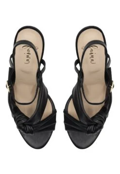 Faina Caspio - Sandalen Met Hoge Hak - Schwarz -Faina 91392cf8458844da93eebf85ff7cb2c1