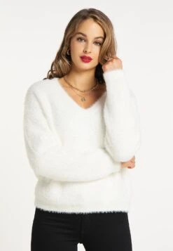 Faina Nally - Sweater - Wollweiss