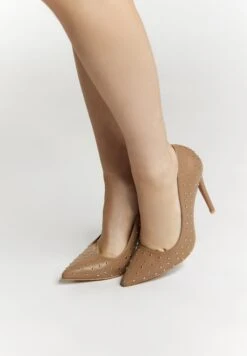 Faina Mit Nieten Dulcey - Hoge Hakken - Kamel