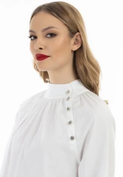 Faina Blouse - Weiss -Faina a00c21d4e6c4466096ab1fe8d05658bd