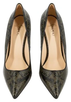 Faina Mit Reptil Prägung - Klassieke Pumps - Grün Schlange 7 Faina Mit Reptil Prägung - Klassieke Pumps - Grün Schlange -Faina a3b8fd3386cd4de7a12f1ae38d9f026f