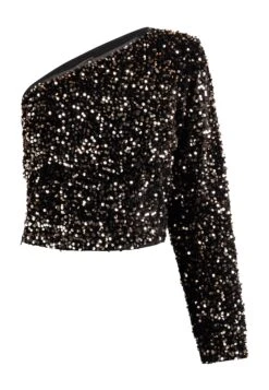 Faina One-Shoulder-Pailletten Dulcey - Blouse - Kupfer -Faina a6244b2c1f134cf0961e6e1b6c25bc5f