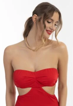 Faina Mit Cut-Outs - Cocktailjurk - Rot -Faina aa1b6609ec8b401fbbffd8899c6aa2db