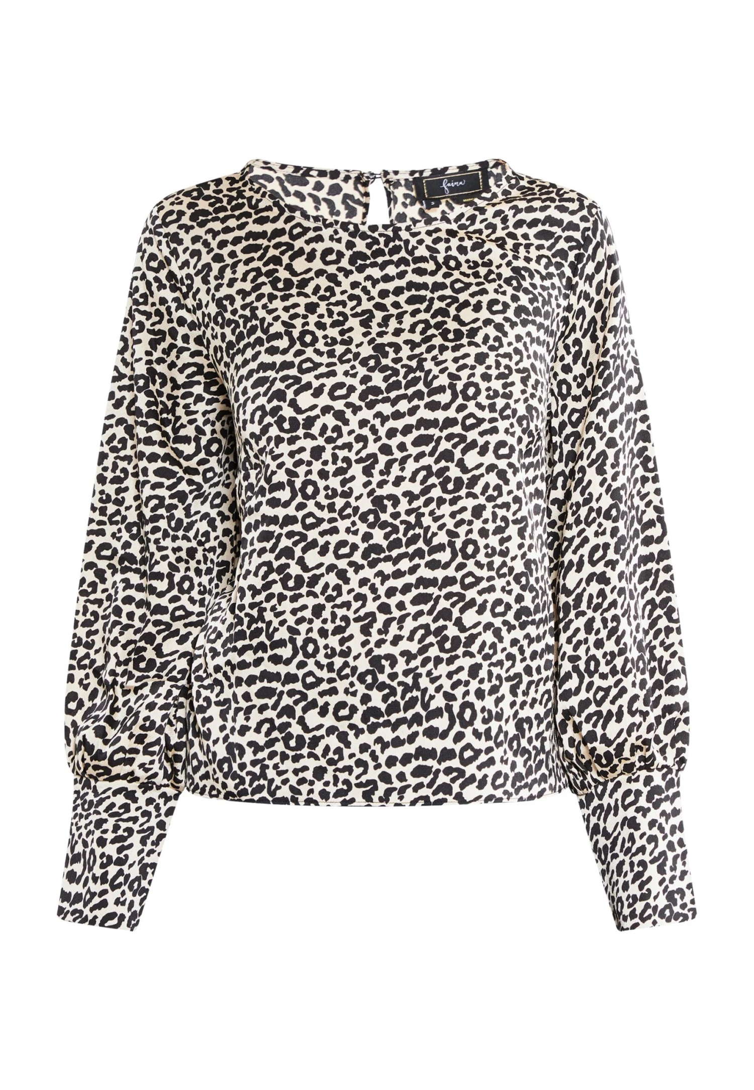 Faina Dulcey - Blouse - Schwarz 4 Faina Dulcey - Blouse - Schwarz - Afbeelding 4