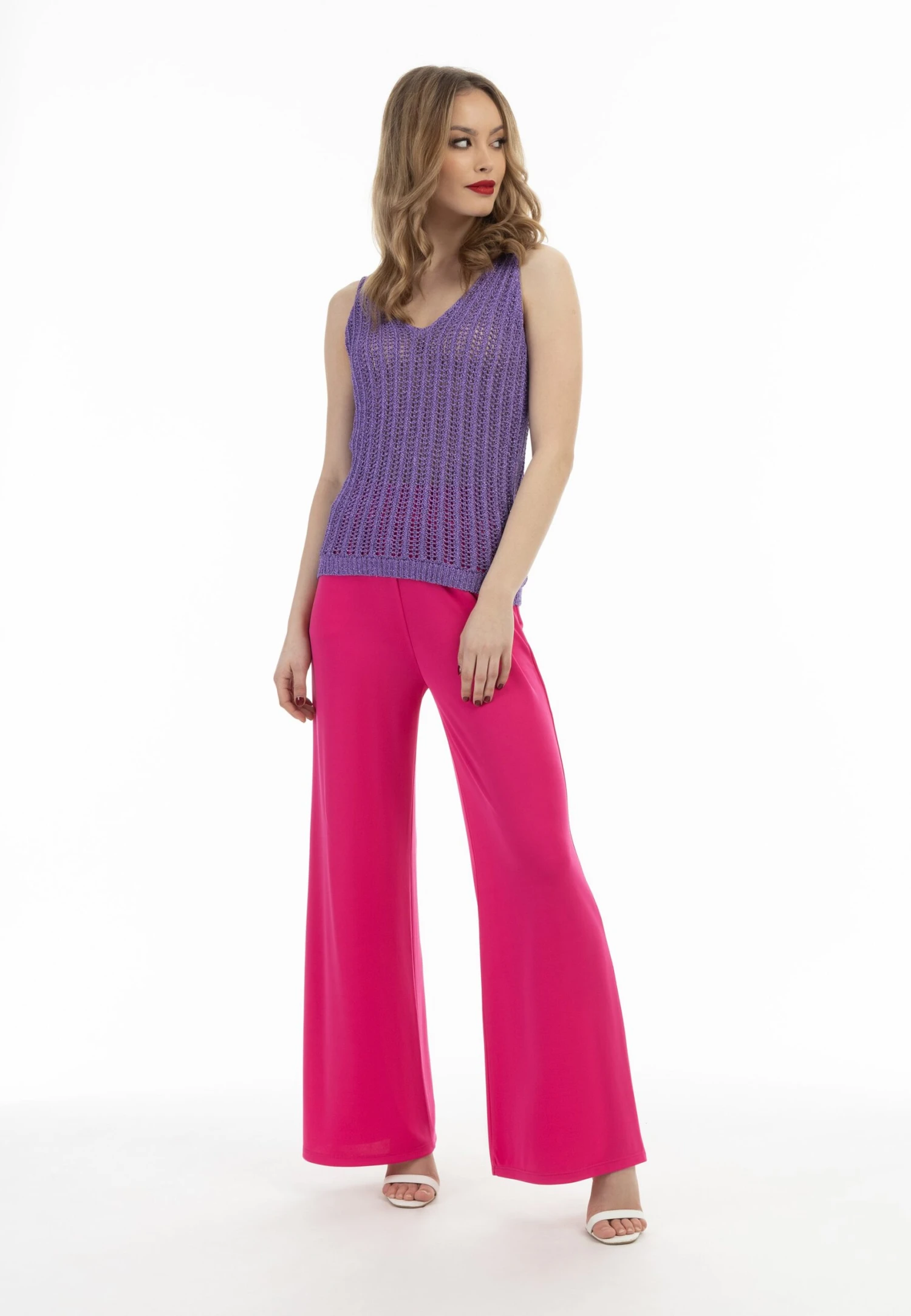 Faina Mit Effekt - Top - Flieder 2 Faina Mit Effekt - Top - Flieder - Afbeelding 2