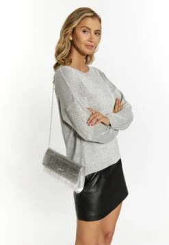 Faina Abendta Mioki - Clutch - Silber