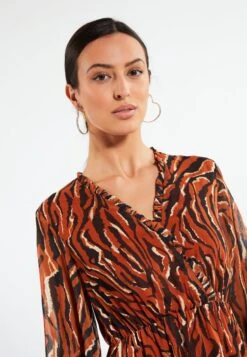 Faina Jurk - Orange -Faina be3c7d5227664ca3955d7a1354a6af72