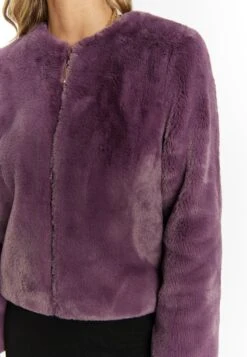 Faina Embell - Imitatieleren Jas - Violett 8 Faina Embell - Imitatieleren Jas - Violett -Faina c0467d7efc5b40ec924b8b7ff68649a9