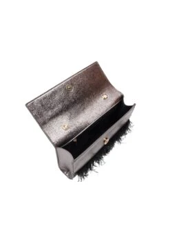 Faina Abendta Mioki - Clutch - Grau Metallisch -Faina c1b1286577e04249bdff2ded829af81c