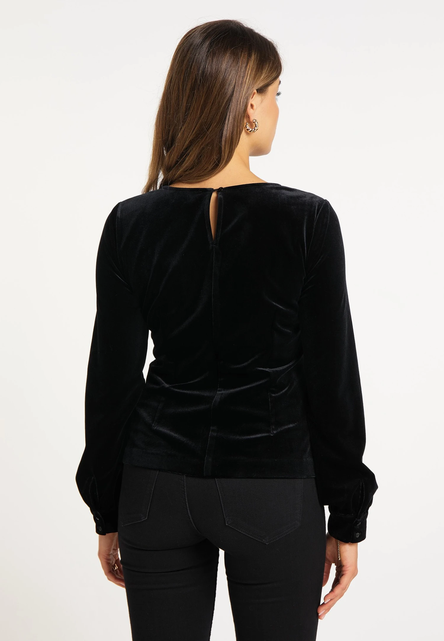 Faina Caneva - Blouse - Black 3 Faina Caneva - Blouse - Black - Afbeelding 3
