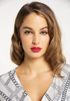 Faina Tassia - Blouse - Wollweiss Schwarz -Faina c52231fd52a84712ab20a00e7b5a71a5