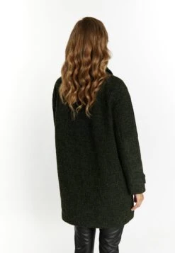 Faina Tuxe - Mantel - Hahnentritt Minze -Faina c66aec900400499f8f4ae6e3e361a224