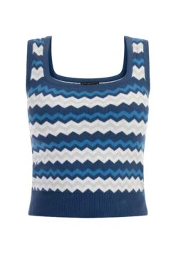 Faina Tank - Top - Blau Mehrfarbig -Faina ca42214f0af440c7bd2f99fc936d3c35