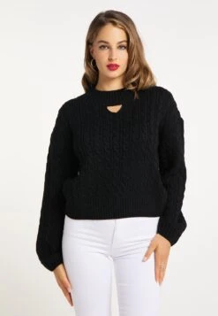 Faina Imane - Trui - Schwarz