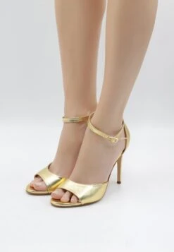 Faina Caspio - Sandalen Met Hoge Hak - Gold