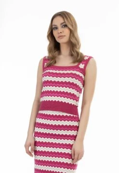 Faina Tank - Top - Pink Mehrfarbig