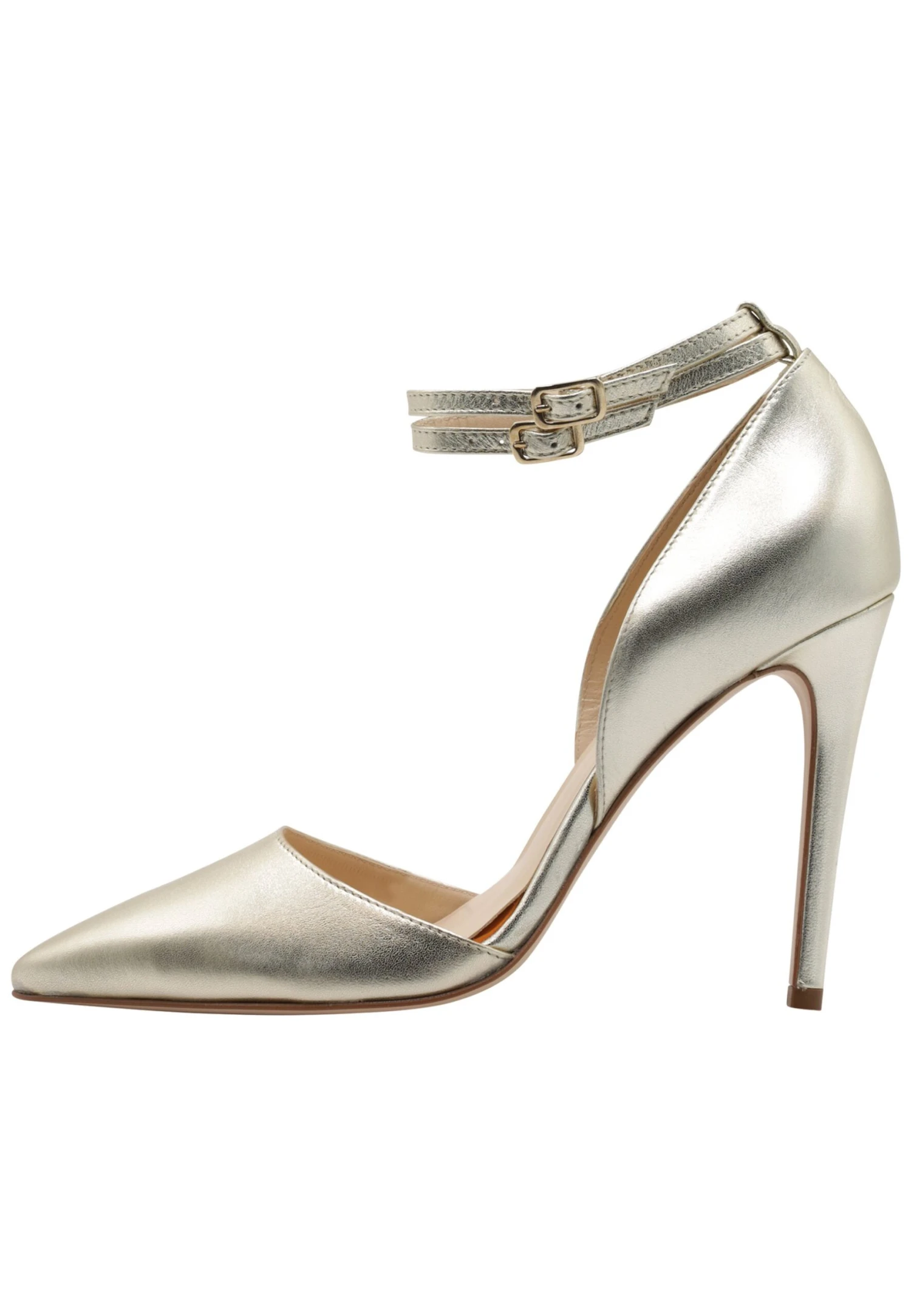 Faina Caspio - Hoge Hakken - Gold 2 Faina Caspio - Hoge Hakken - Gold - Afbeelding 2