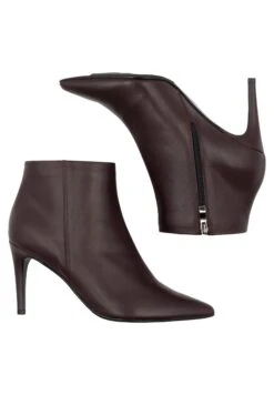 Faina Enkellaarsjes Met Hoge Hak - Dunkelllila 9 Faina Enkellaarsjes Met Hoge Hak - Dunkelllila -Faina e3afe9a2580d40b19ba56e38d675af52