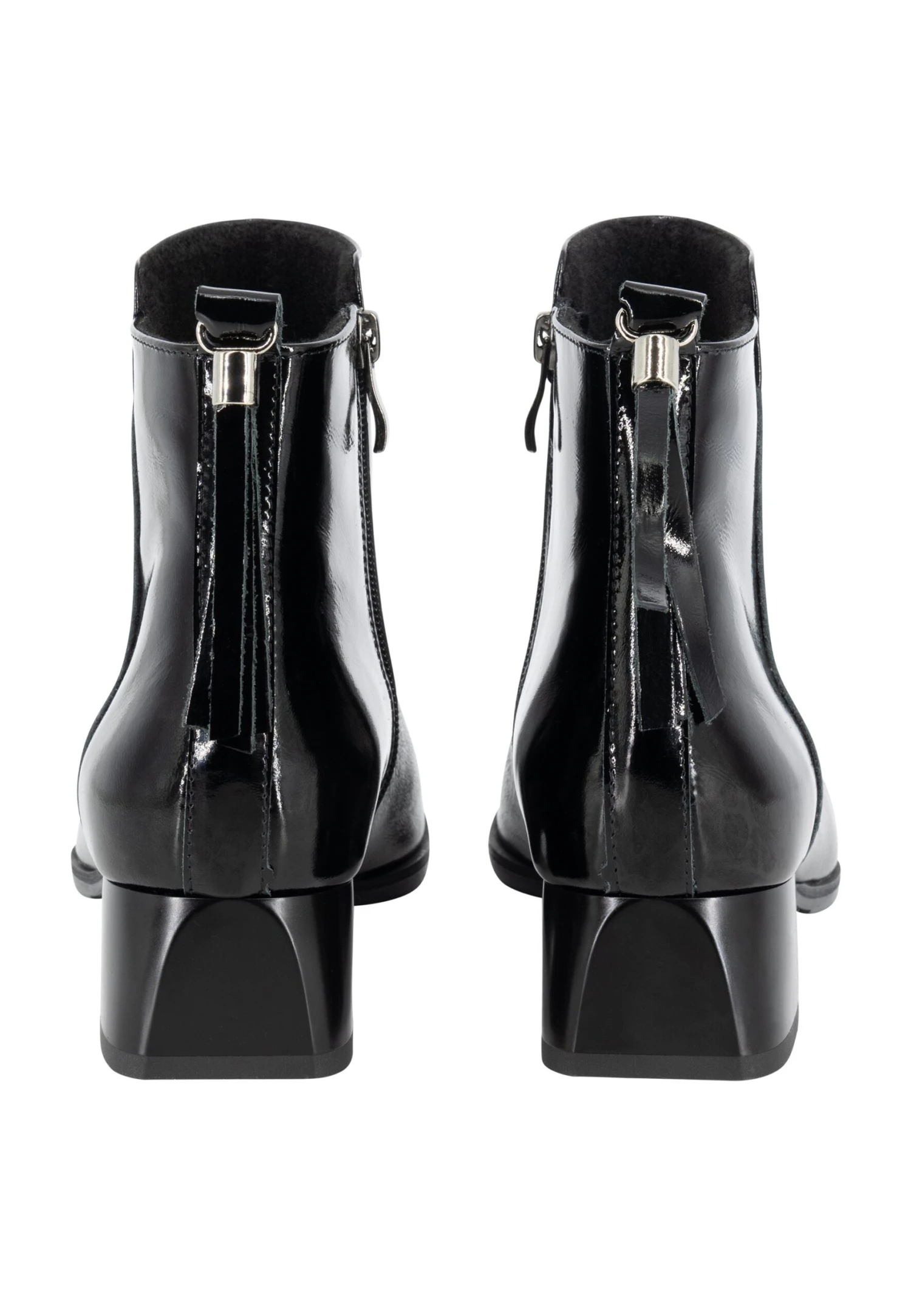 Faina Korte Laarzen - Schwarz 3 Faina Korte Laarzen - Schwarz - Afbeelding 3