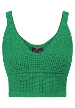Faina Strick - Top - Waldgrün -Faina ed1871a8efaa420fb378a115f63bf6fc