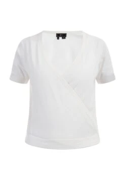 Faina Kurzarm - T-Shirt Basic - Wollweiss 9 Faina Kurzarm - T-Shirt Basic - Wollweiss -Faina ed31031d282945c1b839378162a41f80
