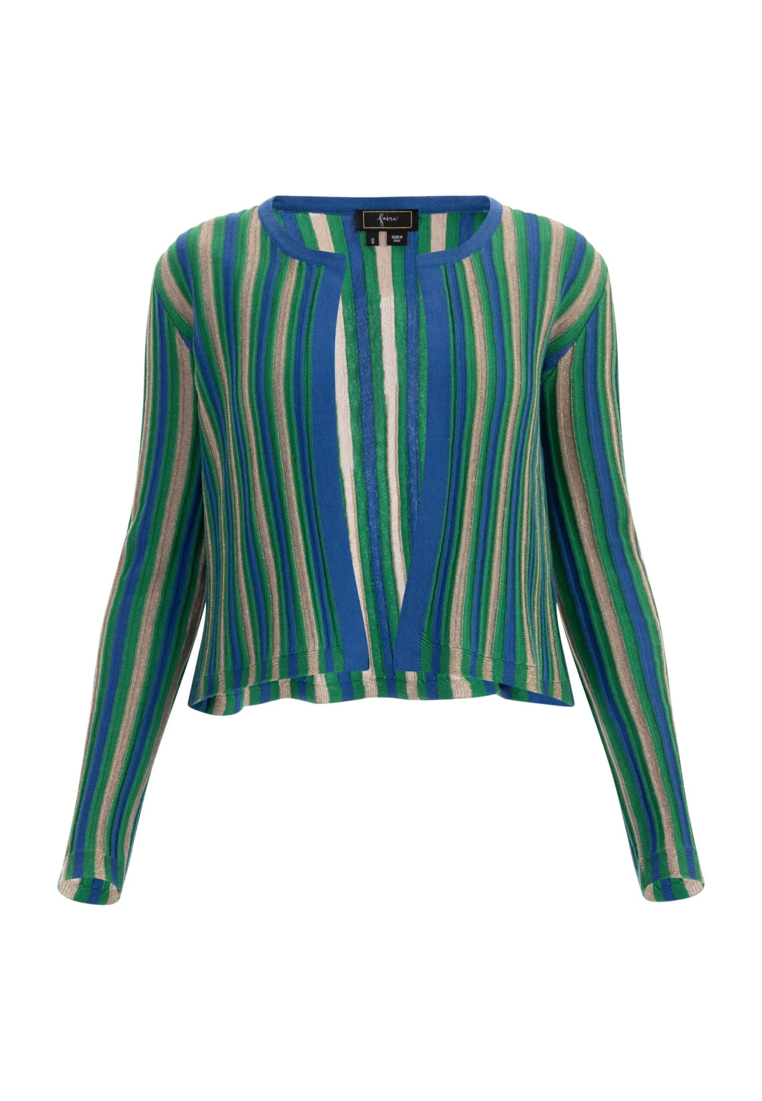 Faina Vest - Blau Mehrfarbig 6 Faina Vest - Blau Mehrfarbig - Afbeelding 6