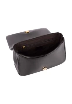 Faina Im Metallic-Look - Handtas - Schwarz -Faina f4563f5ec522447da2add8dabf3f312d