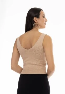 Faina Tank - Top - Beige -Faina f4c638a405254a7988042efe67f4bc09