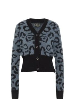 Faina Imane - Vest - Grau Schwarz -Faina f89685ba695545b18191885db39b8908