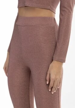 Faina Mit Glanzgarn - Broek - Altrosa -Faina f9a7b8dbae3444eaa9c05ba6286ef745