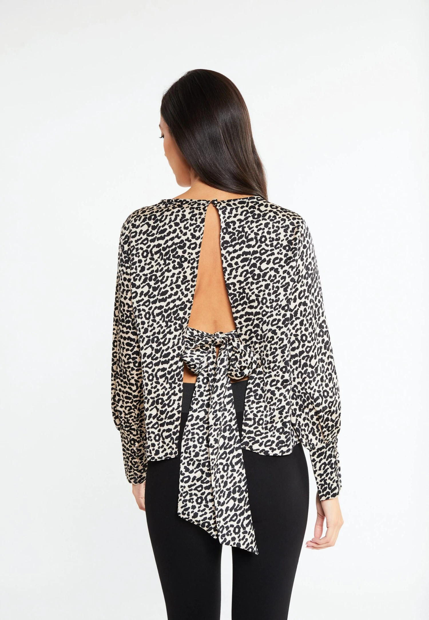 Faina Dulcey - Blouse - Schwarz 2 Faina Dulcey - Blouse - Schwarz - Afbeelding 2