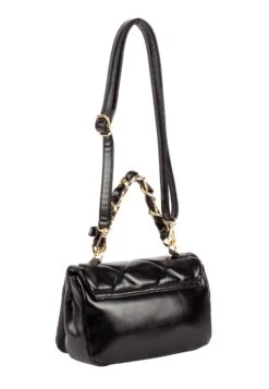 Faina Im Metallic-Look - Handtas - Schwarz -Faina fd61e0885f624df4a286a123f2450561