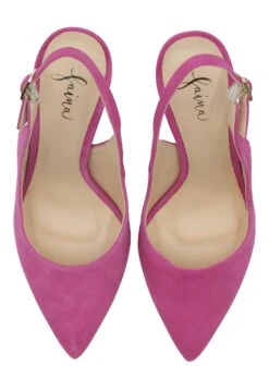 Faina Caspio - Hoge Hakken - Fuchsia -Faina fdb348f8521e41f0b0a830a40b68c54c