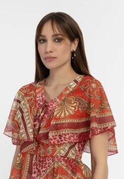 Faina Blouse - Rot -Faina ff52187eb85c4651939df8b3b9483731